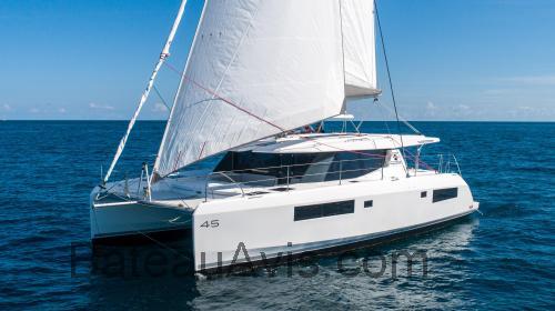 Leopard 45 Catamaran For Sale fiche technique et avis